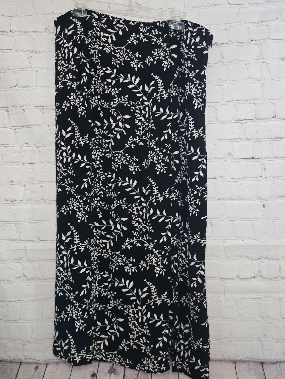 90s American Vintage Casual Corner Floral Grunge Skirt Size XL